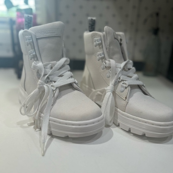 Dr. Martens Black Combat Boots - Picture 4 of 14